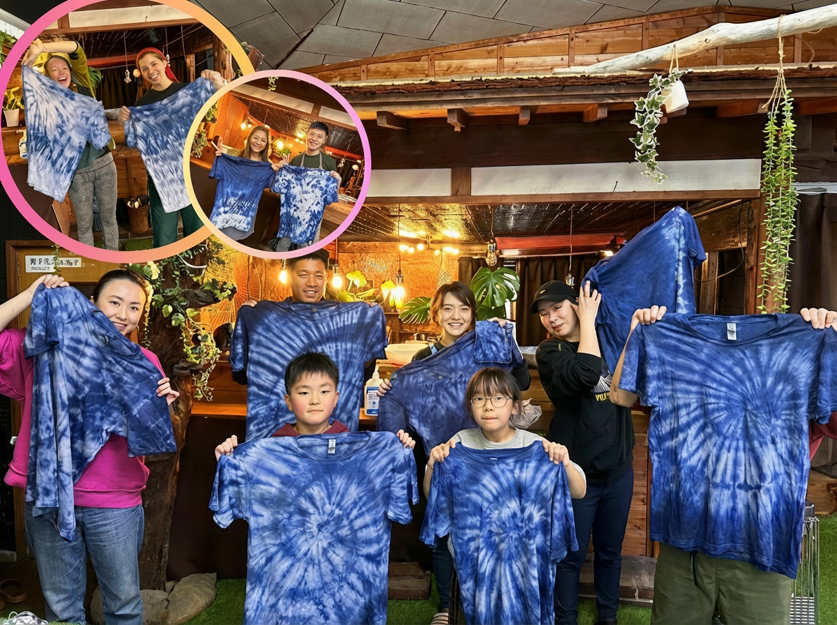 藍染め体験のご紹介